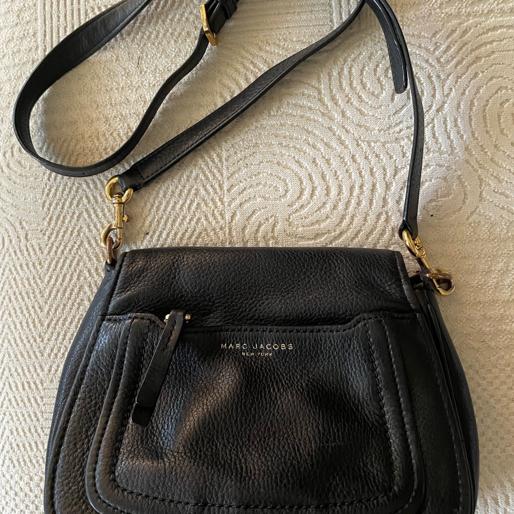 Marc Jacobs Black leather Crossbody Bag